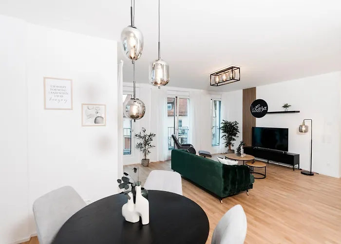 Kocasa-Apartments 01, City-Center Boeblingen, Stellplatz, Balkon, Waipu-Tv