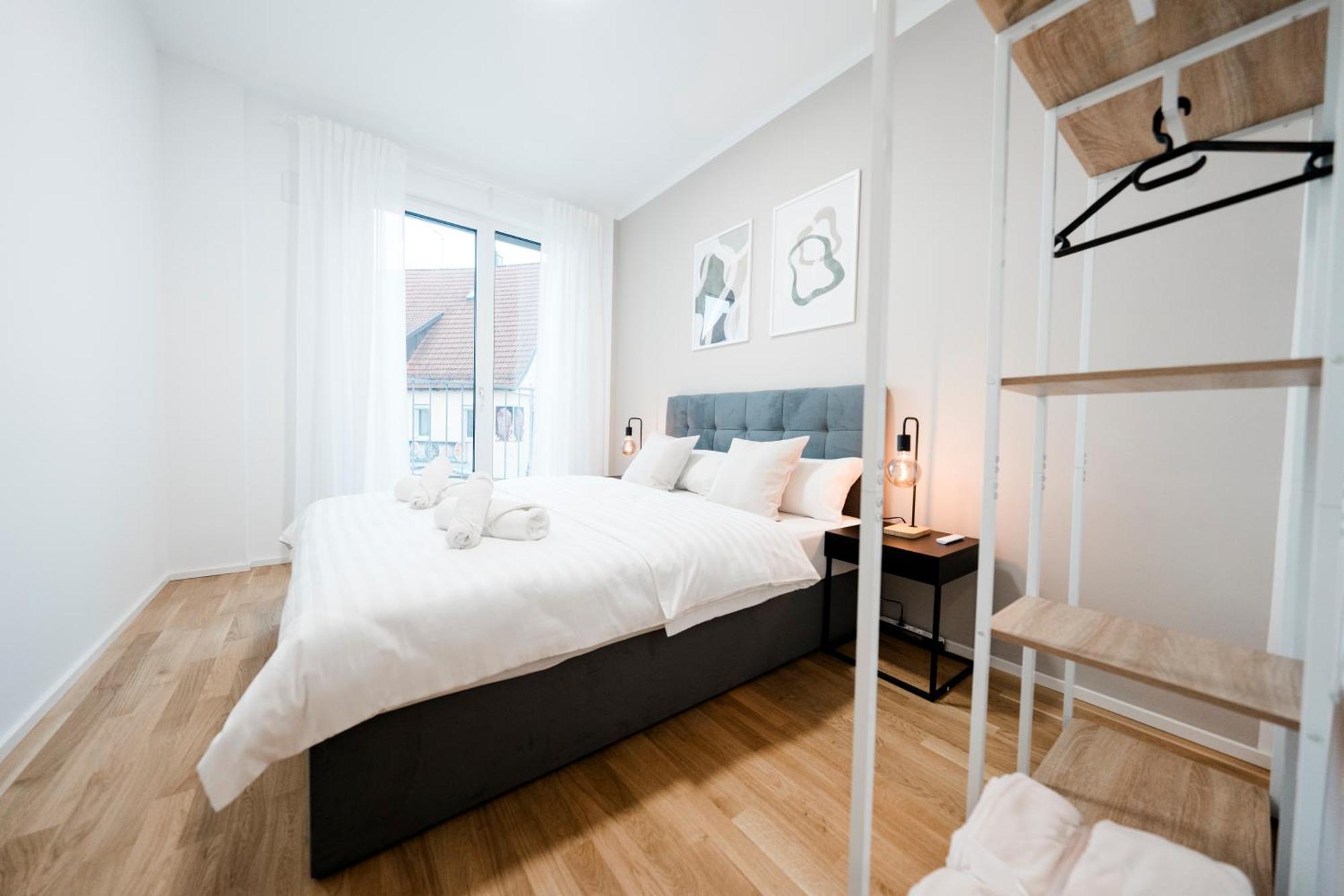 Kocasa-apartments 01, City-center Boeblingen, Stellplatz, Balkon, Waipu-tv Apartment