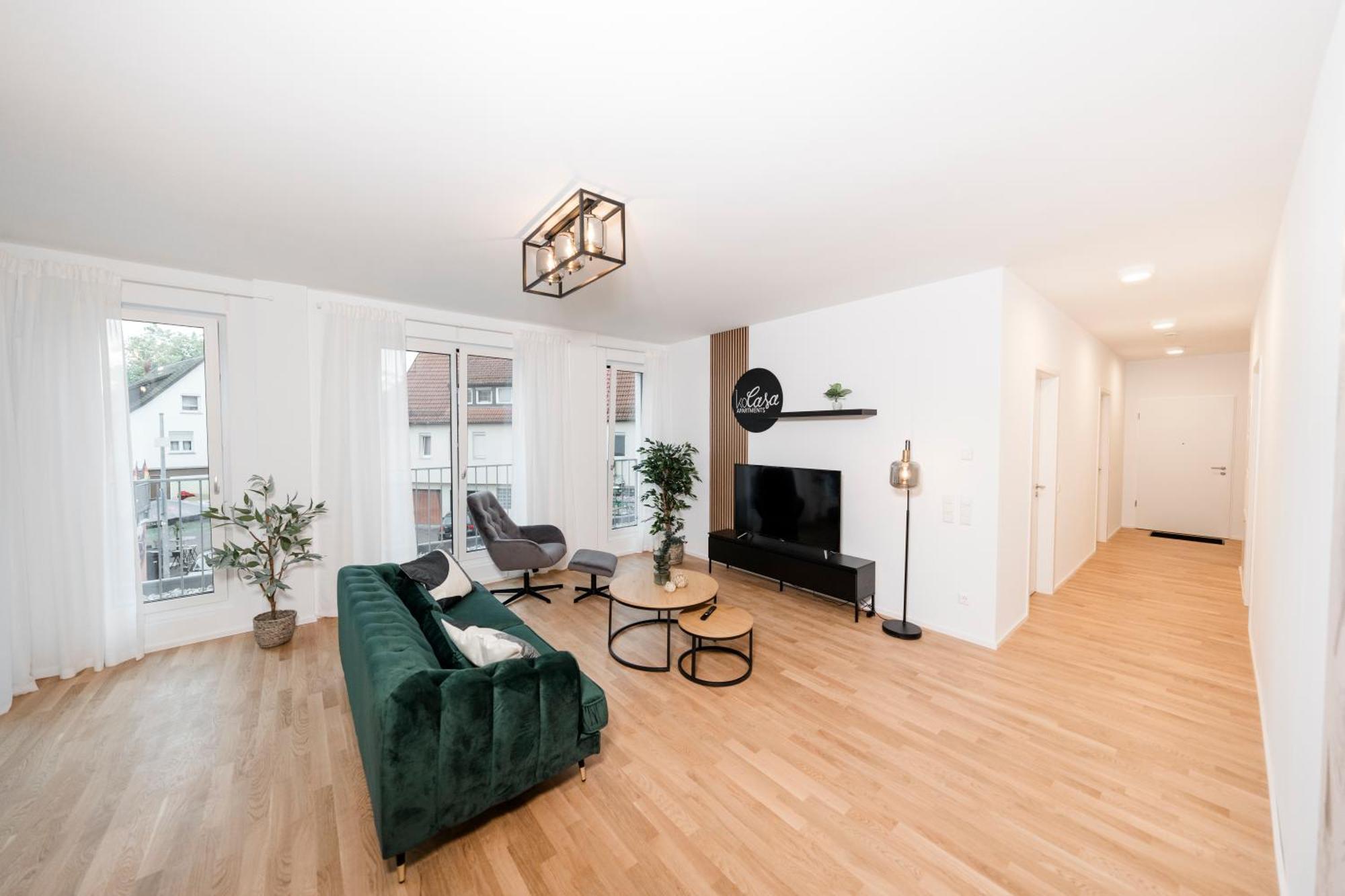 Kocasa-apartments 01, City-center Boeblingen, Stellplatz, Balkon, Waipu-tv * Böblingen