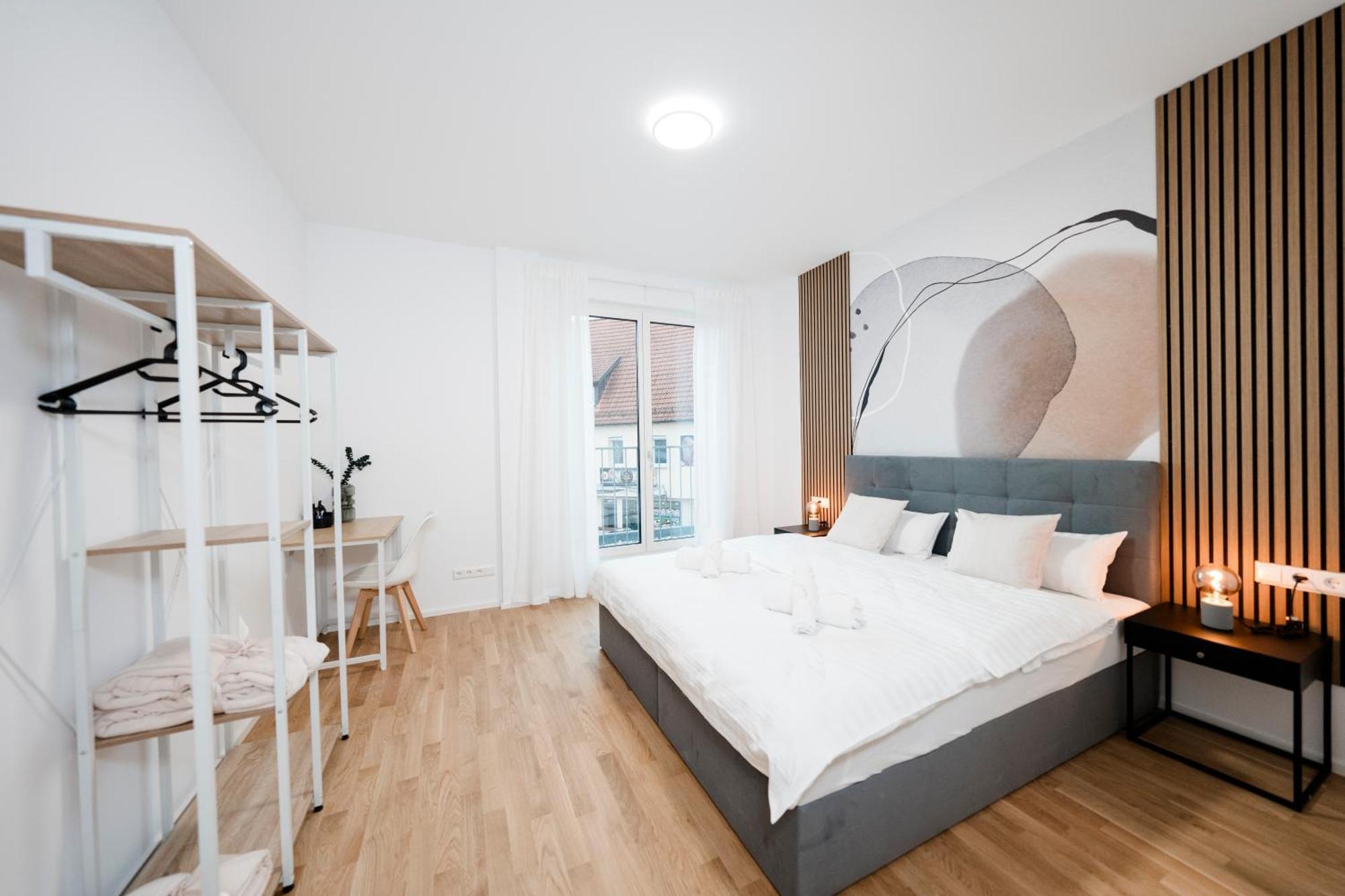 Kocasa-apartments 01, City-center Boeblingen, Stellplatz, Balkon, Waipu-tv *
